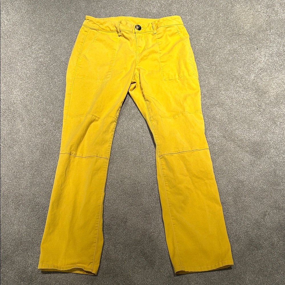 Bright Yellow Pants